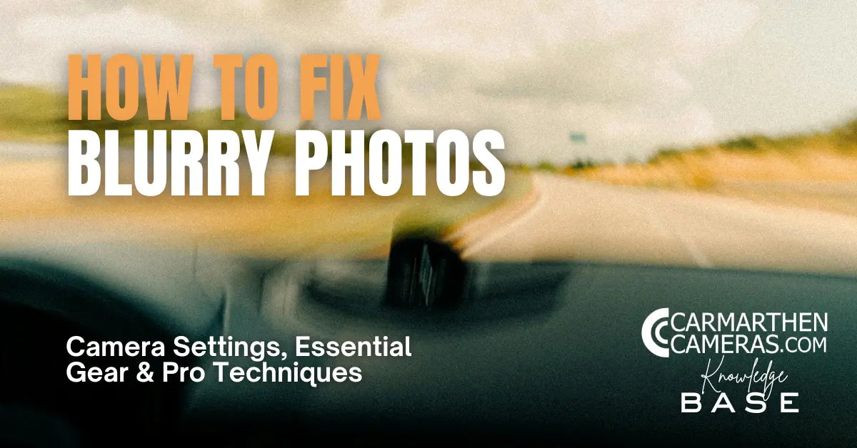 How to Fix Blurry Photos: Settings, Gear & Techniques