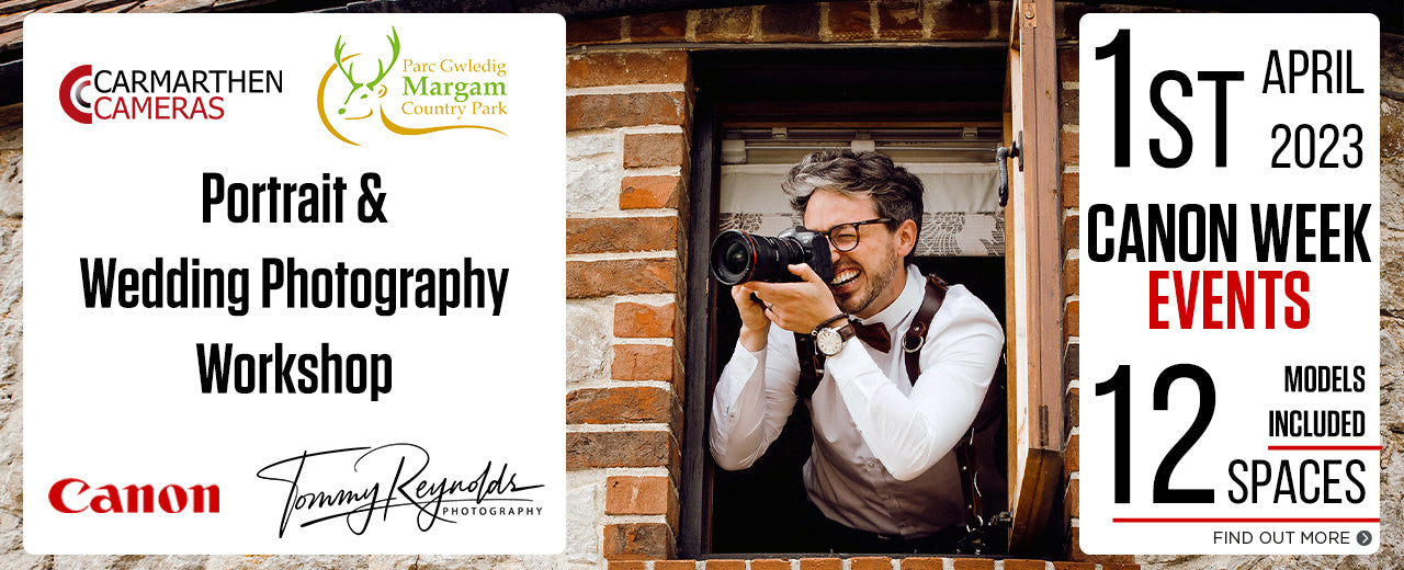 Tommy Reynolds workshop with Canon UK & Carmarthen Cameras