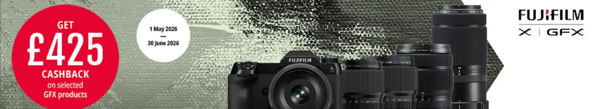 Fujifilm GFX Cashback – Save Until 30th June 2026