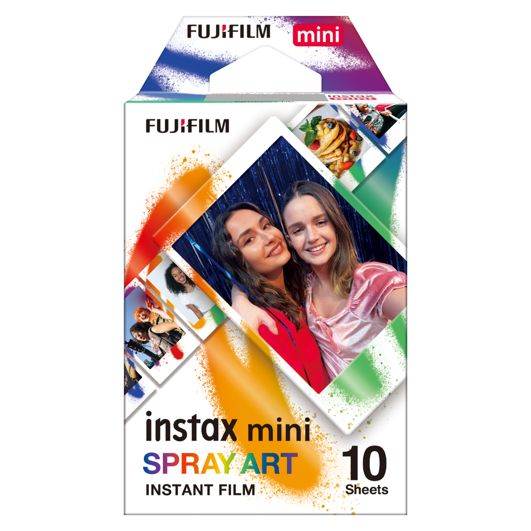 Fujifilm Instax Mini Film Spray Art