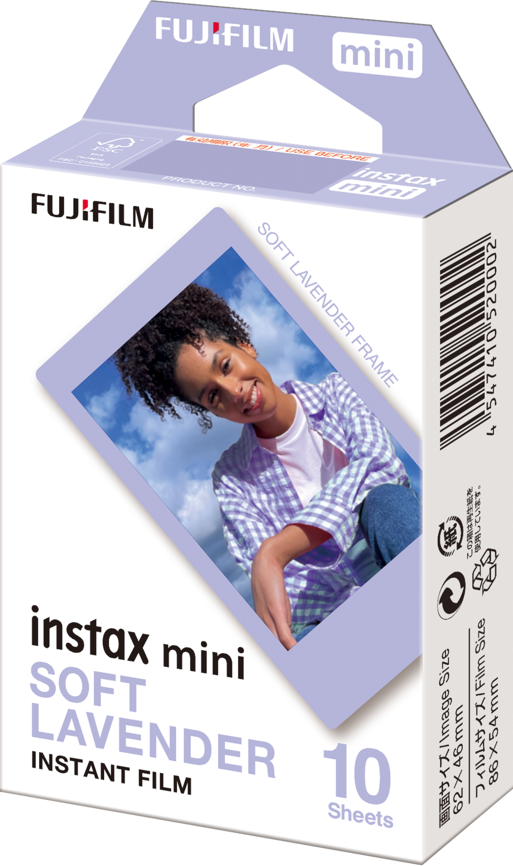 Fujifilm Instax Mini Film Soft Lavender