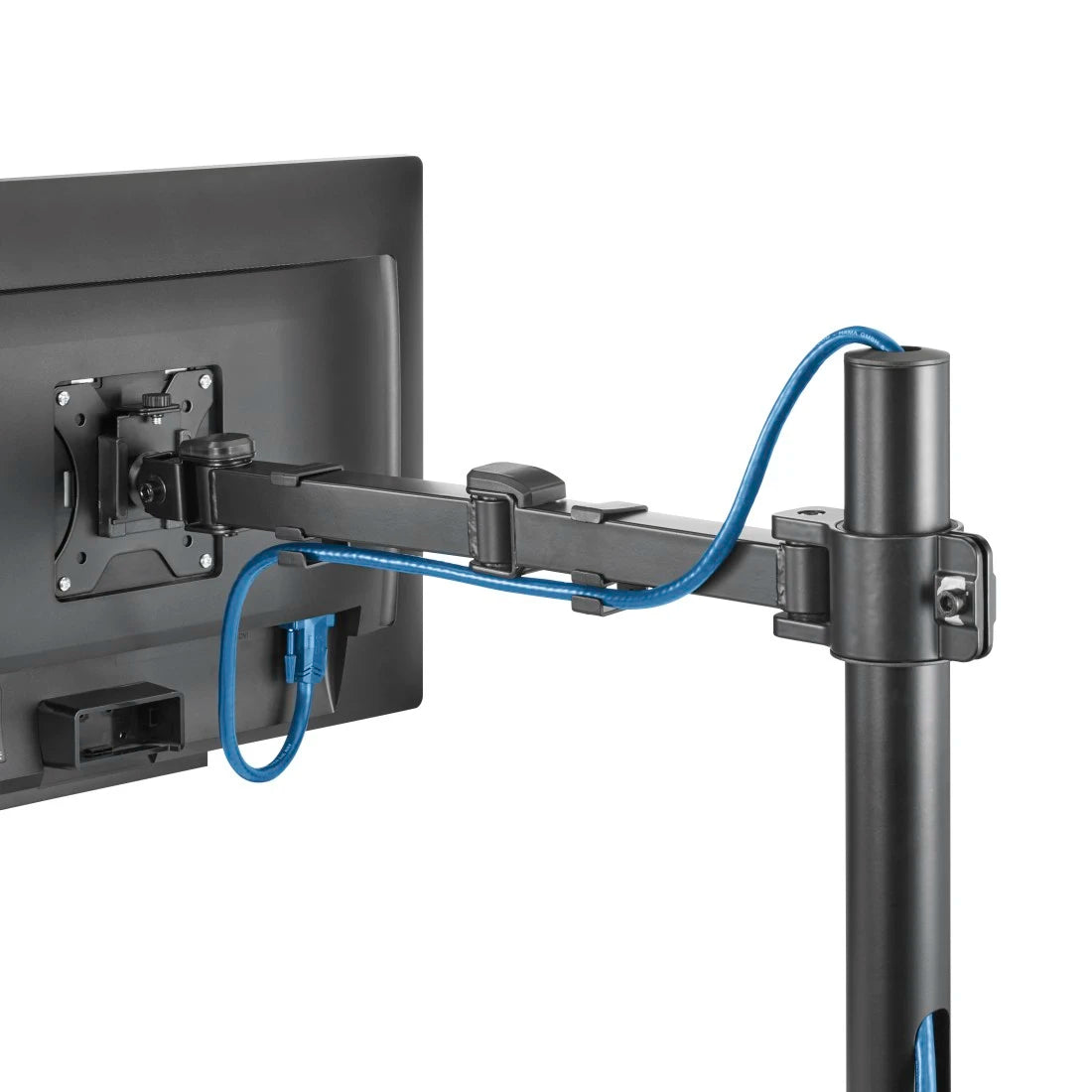 Monitor Bracket Height Adjustable Swivel Tilt Extendable 13" - 35"