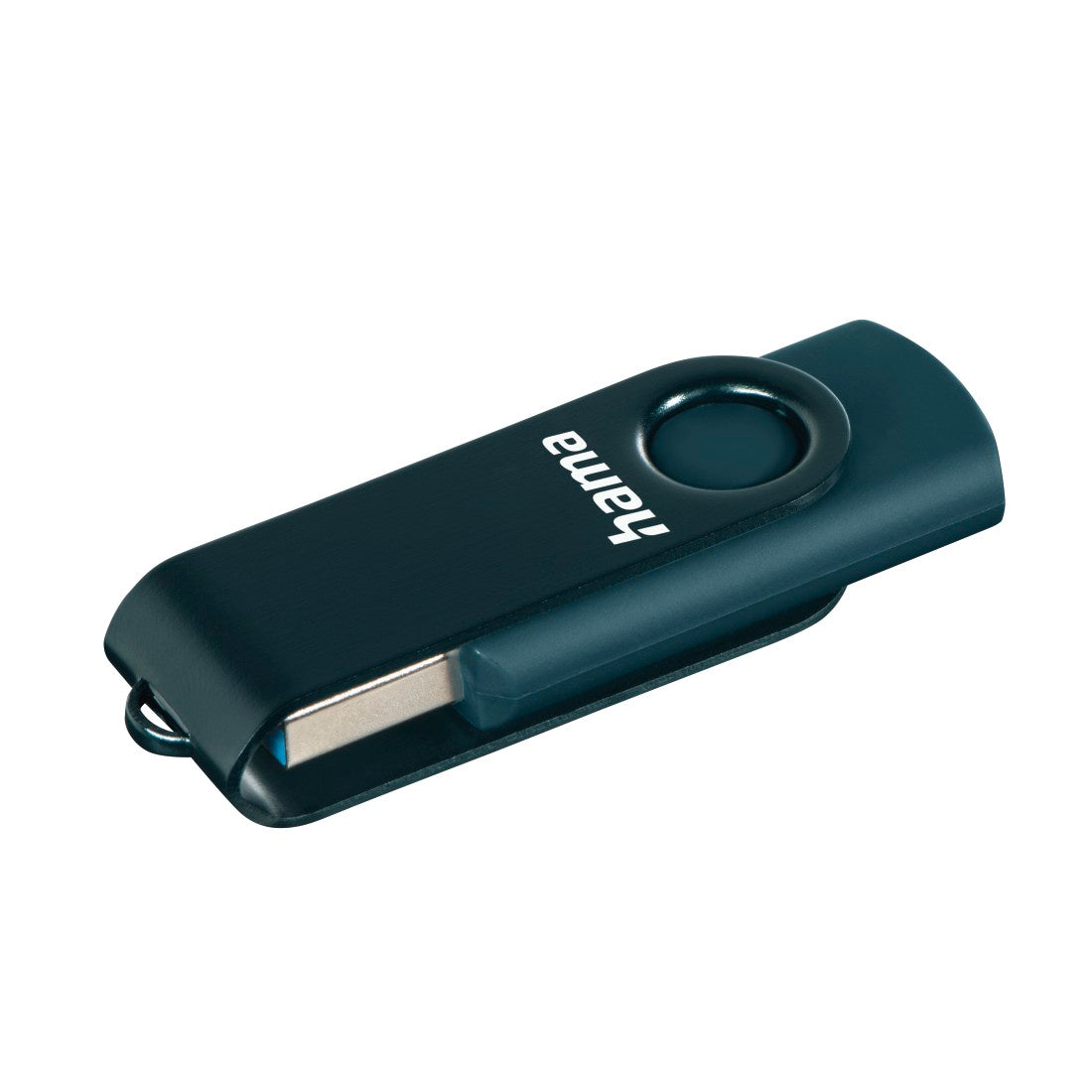Hama Rotate 64GB USB 3.0 Memory Pen – Petrol Blue