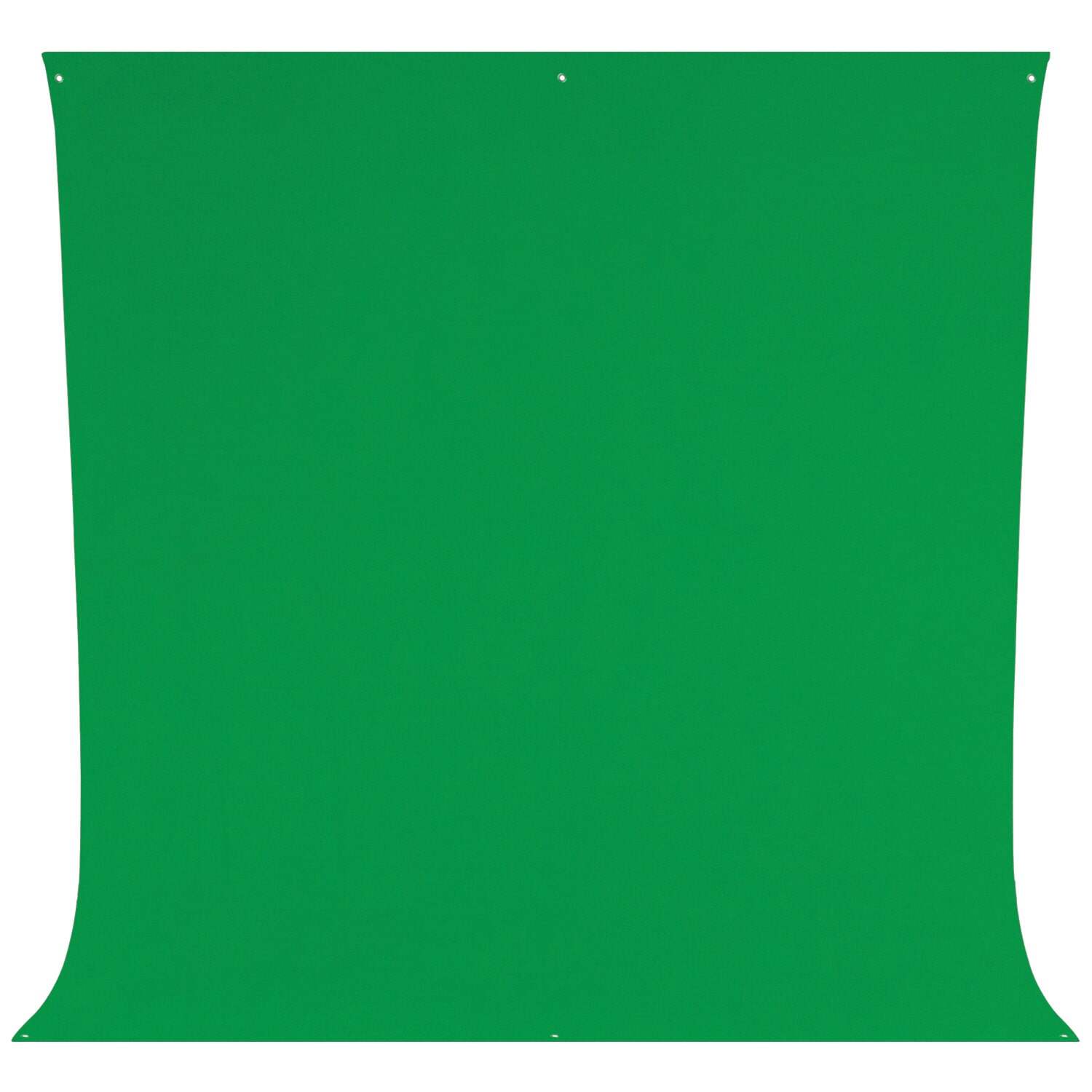 Westcott 130 9x10 ft Wrinkle Resistant Backdrop Screen, Cotton Green Chroma-Key