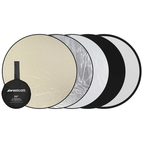 Westcott Illuminator QuickGrip 5-in-1 Reflector (40")