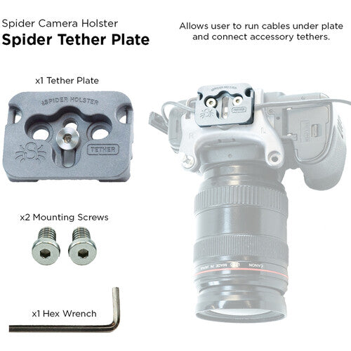 Spider Camera Holster SpiderPro Tether Adapter Plate