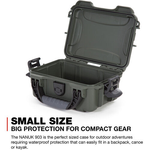 Nanuk 903 Waterproof Hard Case - Olive