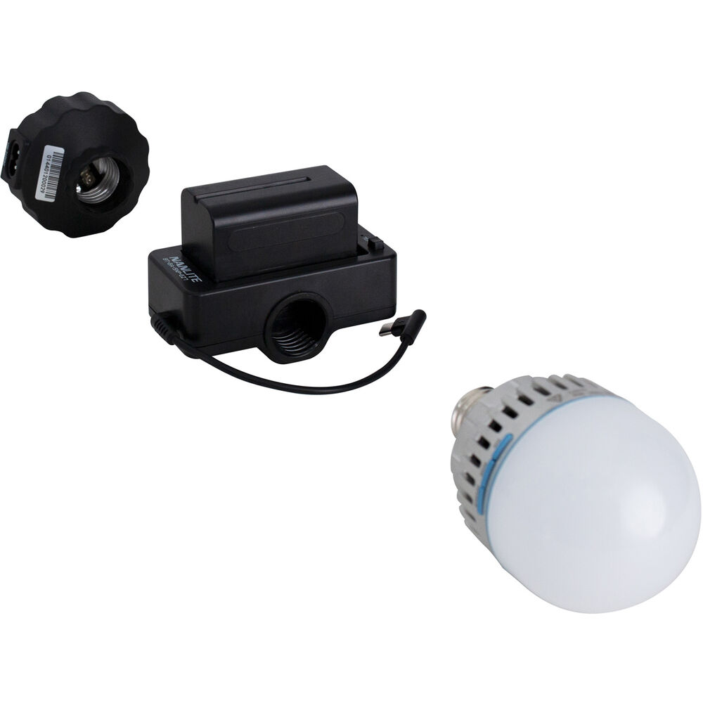 Nanlite E27 Magnetic Mount for PavoBulb 10C