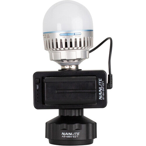 Nanlite E27 Magnetic Mount for PavoBulb 10C