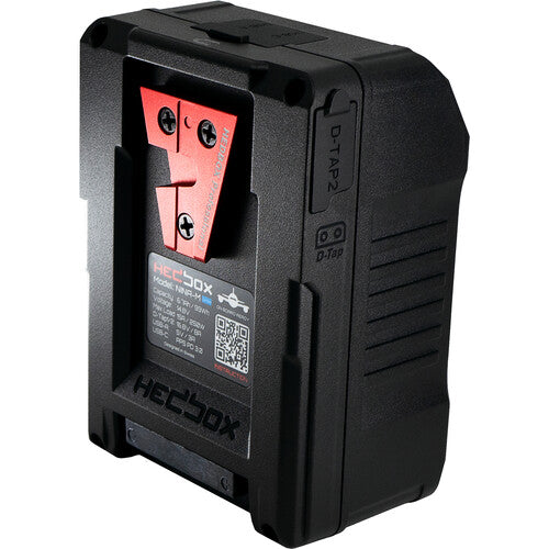 HEDBOX Nina M Smart Mini V-Mount Battery, Low Capacity Alarm, OLED Display