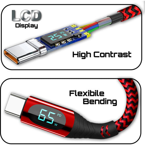 HEDBOX Nina M Smart Mini V-Mount Battery, Low Capacity Alarm, OLED Display