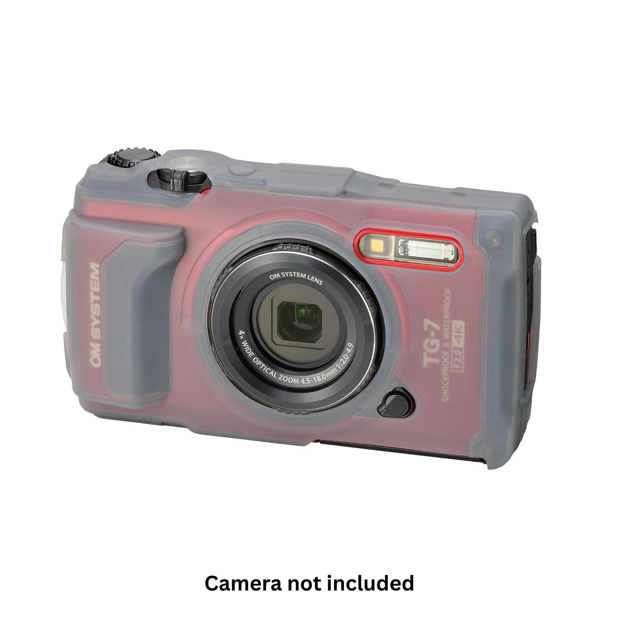 OM System CSCH-128 silicon case For TG-7 Camera