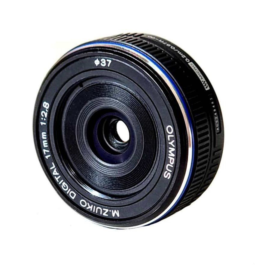 Olympus 17mm F1.8 MFT Wide Angle Lens - Black