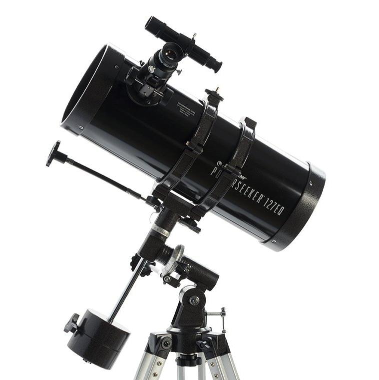 Celestron PowerSeeker 127EQ with Motor Drive and Phone Adapter