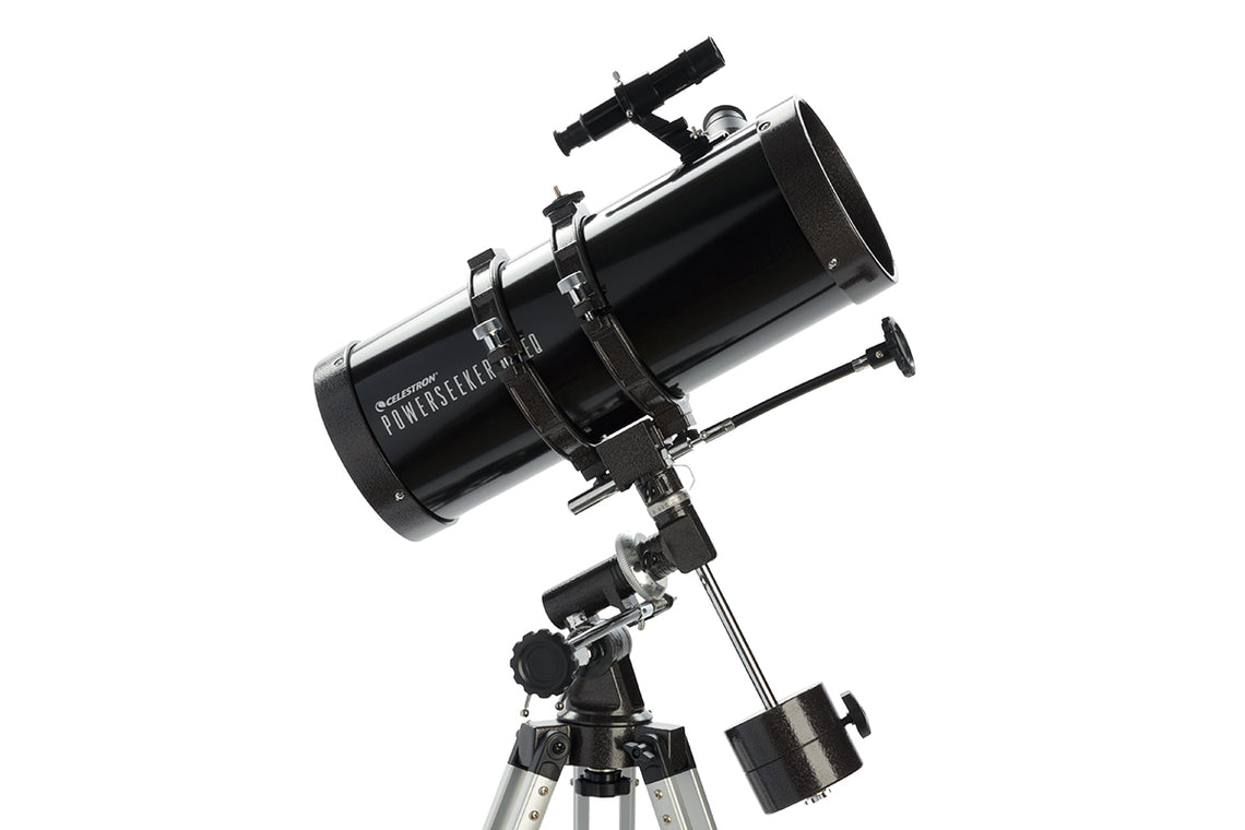 Celestron PowerSeeker 127EQ with Motor Drive and Phone Adapter