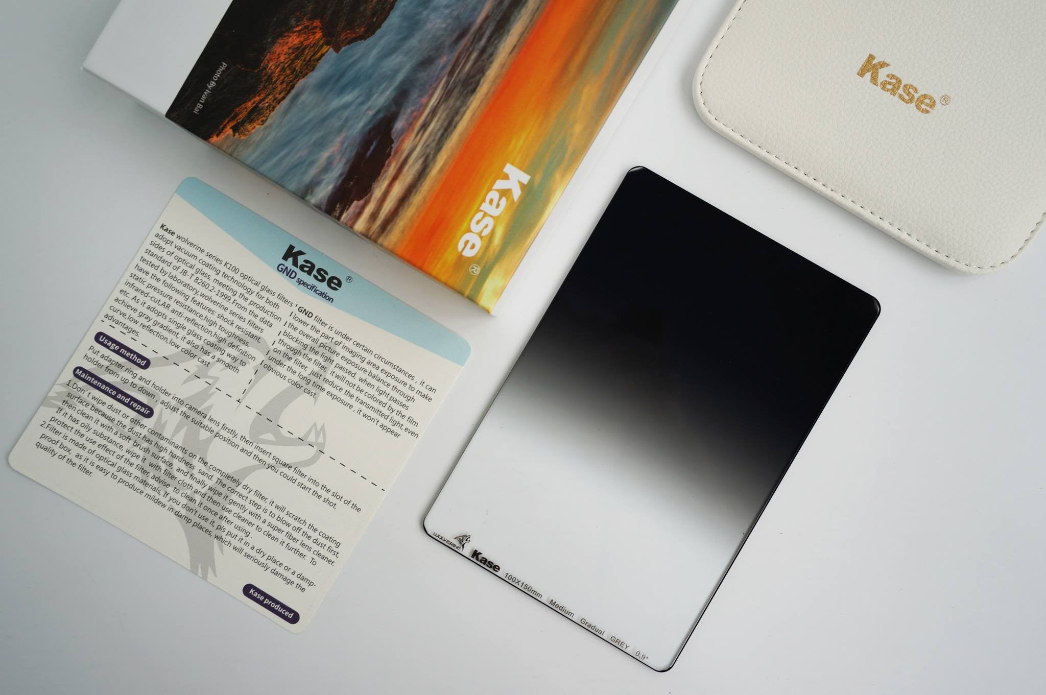 Kase Wolverine 100mm Medium Grad Gnd 0.9 Filter (3 Stops)