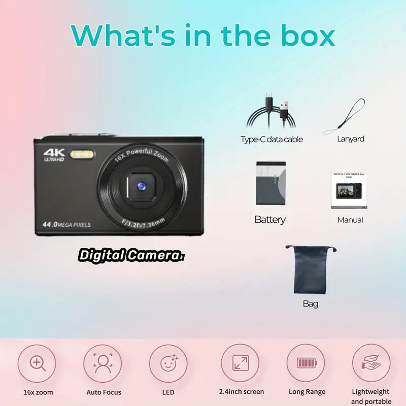 44 megapixel Compact Camera