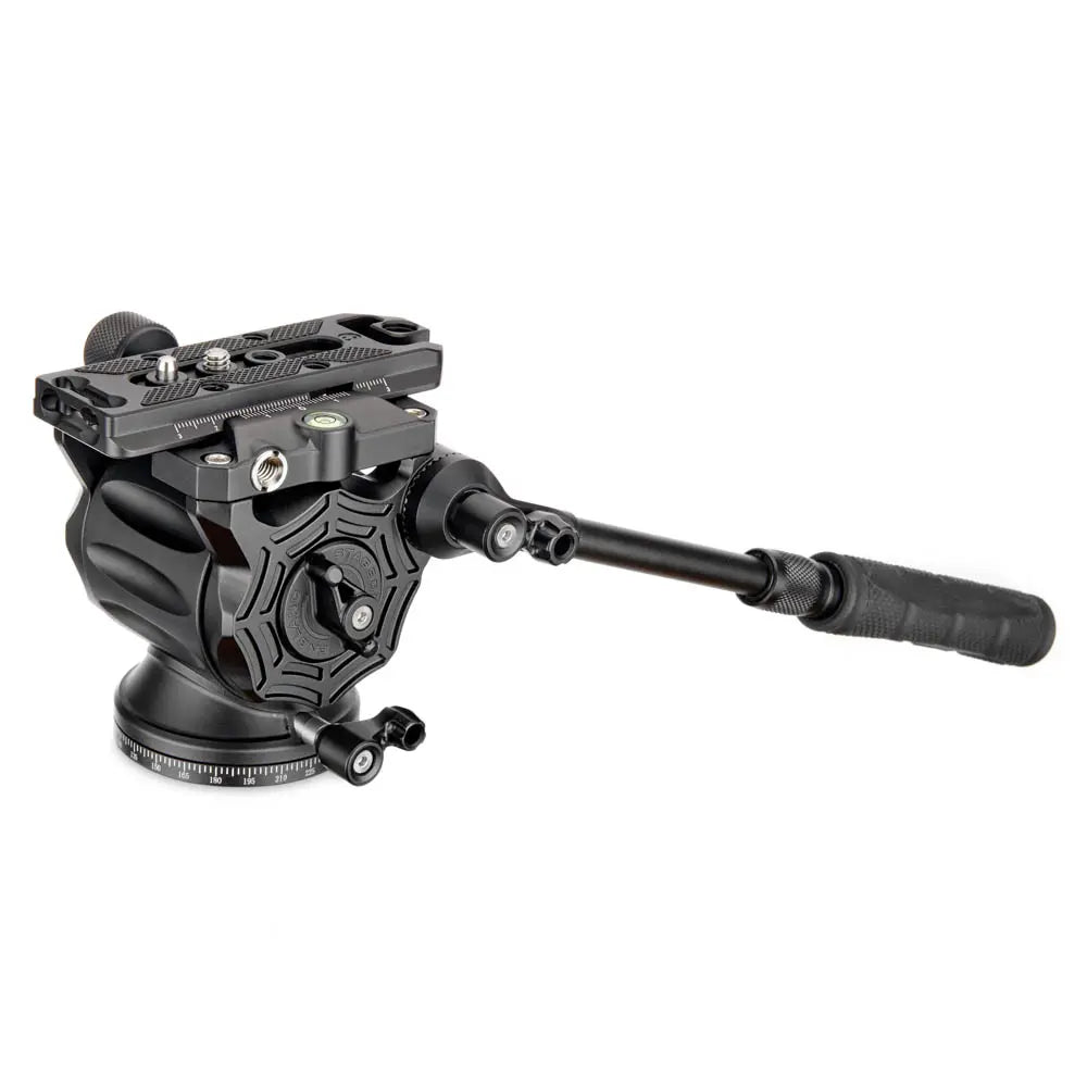 Camera pan/tilt head on a white background