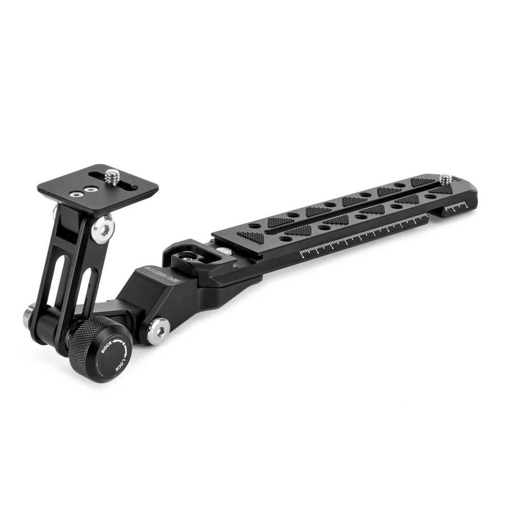 3 Legged Thing THINGY DARK & QR ULTRA 200mm Matte Black side angle 3