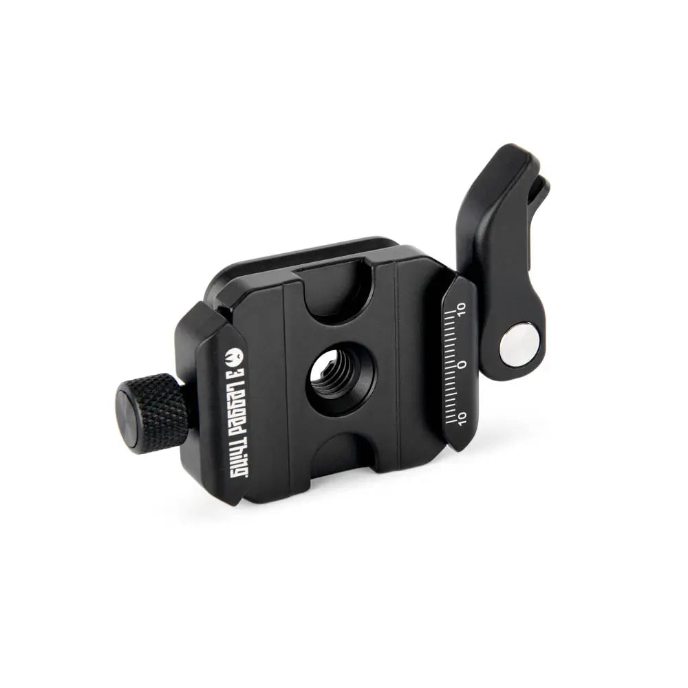 Black camera accessory with Rokinon logo on a white background