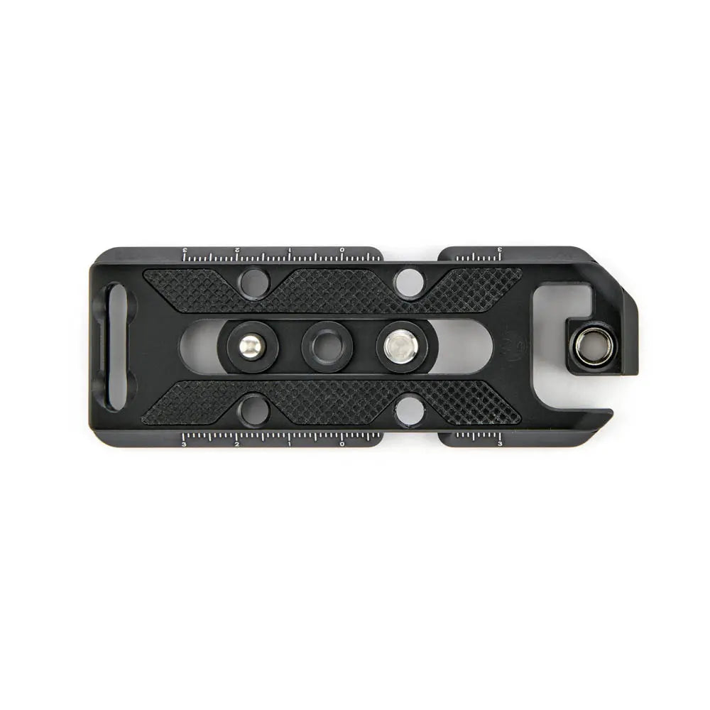 Black multi-tool with various tools on a white background