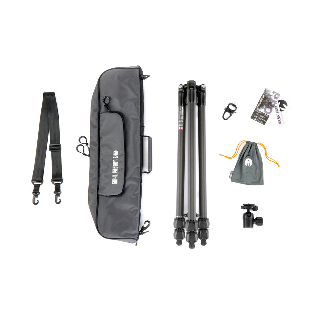 3 Legged Thing Pro Winston 2.0 Carbon Fibre Tripod with AirHed Pro Ballhead - Dark Black