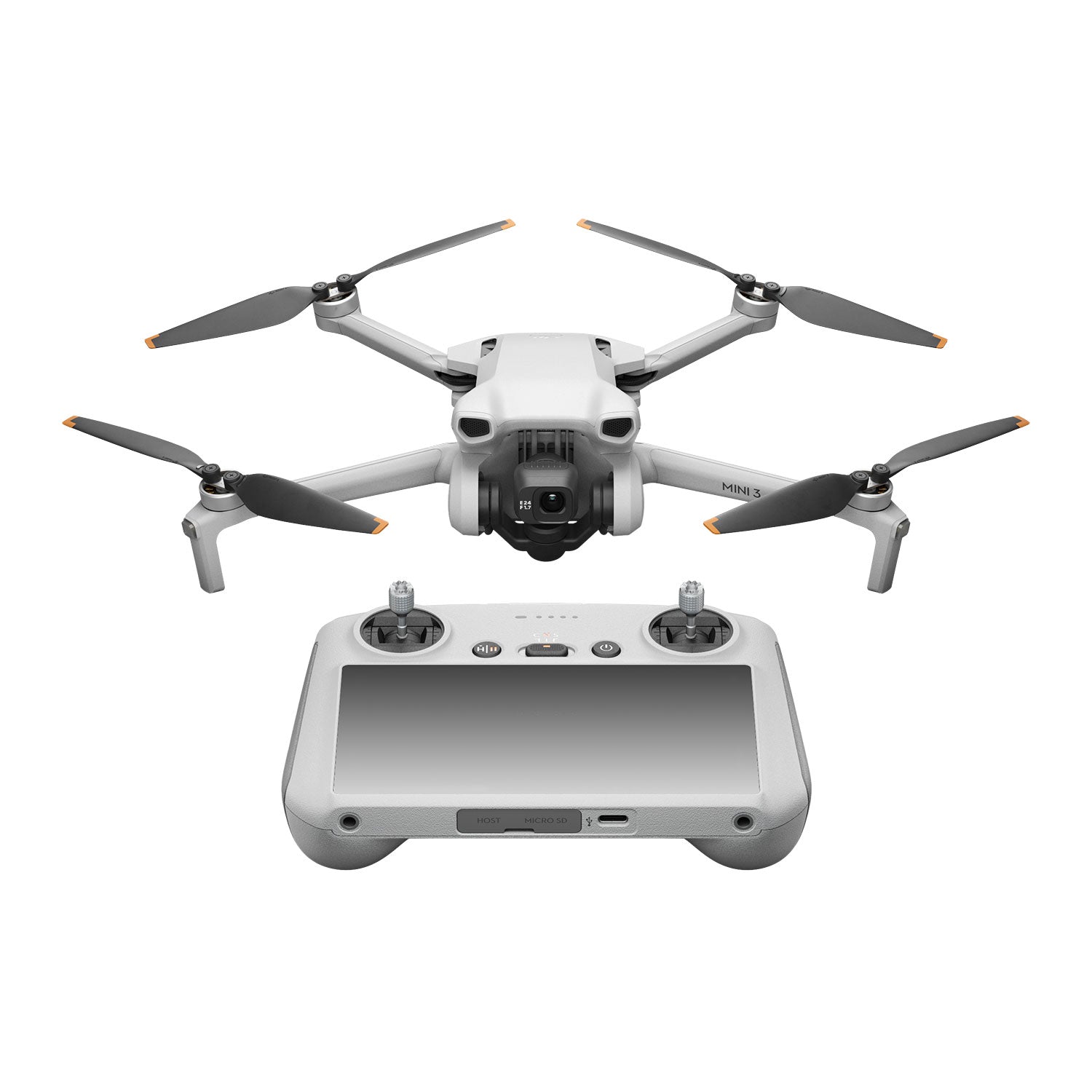 DJI Mini 3 Drone (DJI RC) with Screen Controller