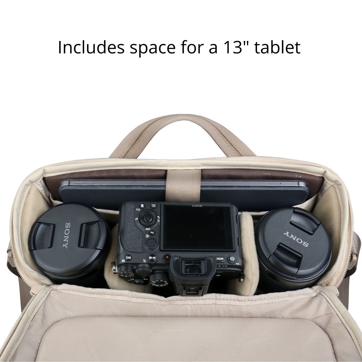 Vanguard VEO RANGE 32M BG Shoulder Bag - Stone