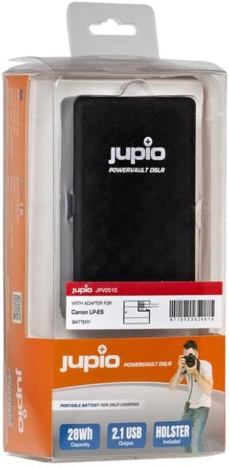 Jupio JPV0510 DSLR LP-E6 Power Vault (28Wh)