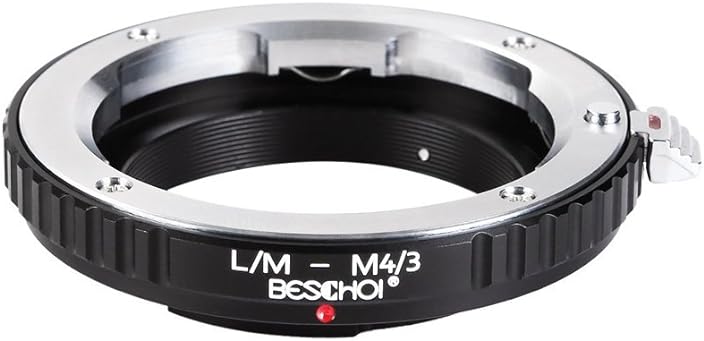 Beschoi Lens Mount Adapter for Leica M (LM) Lenses to Micro Four Thirds (MFT, M4/3) Camera Body