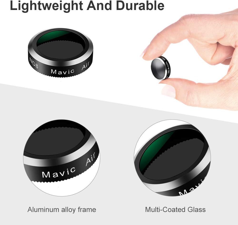 K&F Concept DJI Mavic Air Lens Filters (6 Pack)