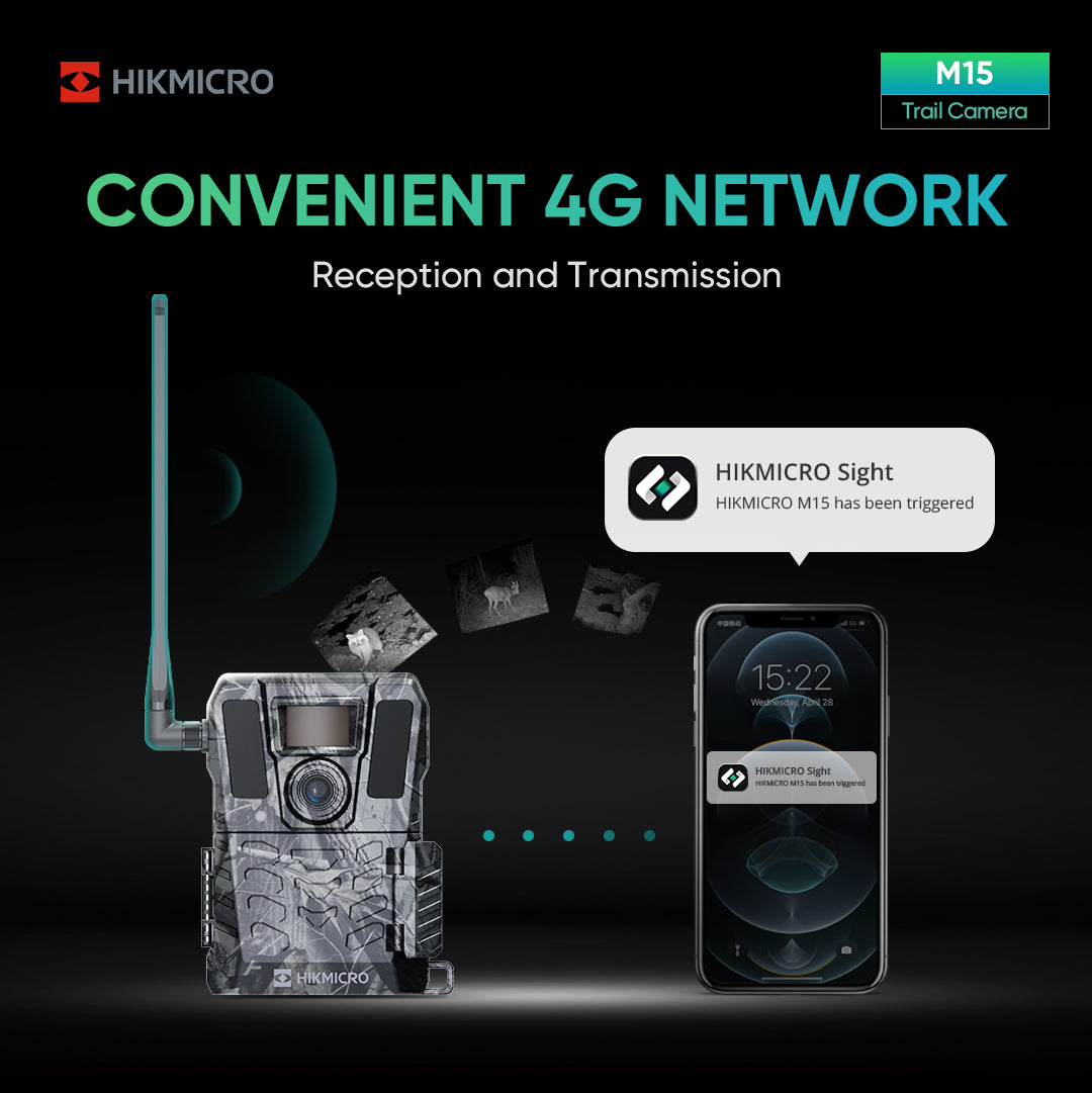 Clearance HIKMICRO M15 4G TRAIL CAMERA