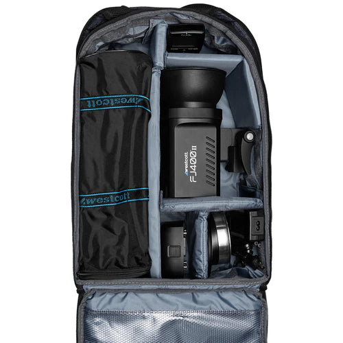 Westcott FJ400 II Strobe 1-Light Backpack Kit with FJ-X3 M Universal Wireless Trigger - (5712M)