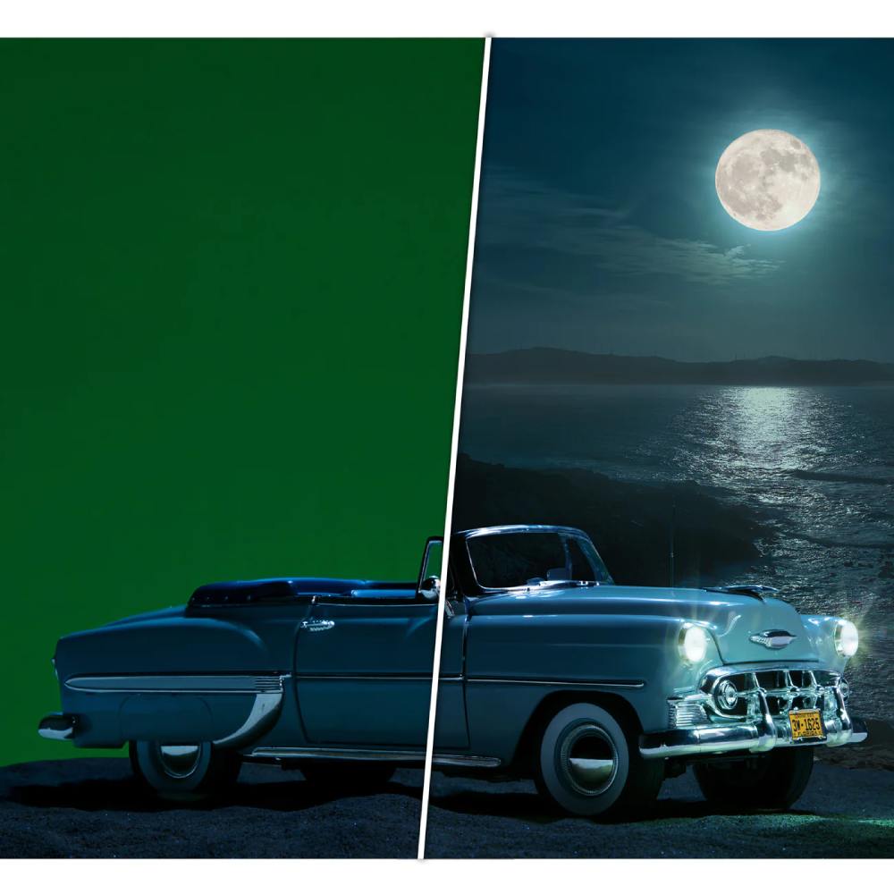 Westcott Basics X-Drop Kit with 5x7 Feet Screen Backdrop - Green