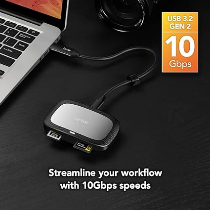 Lexar Professional CFexpress Type A/SD USB 3.2 Gen 2 Reader