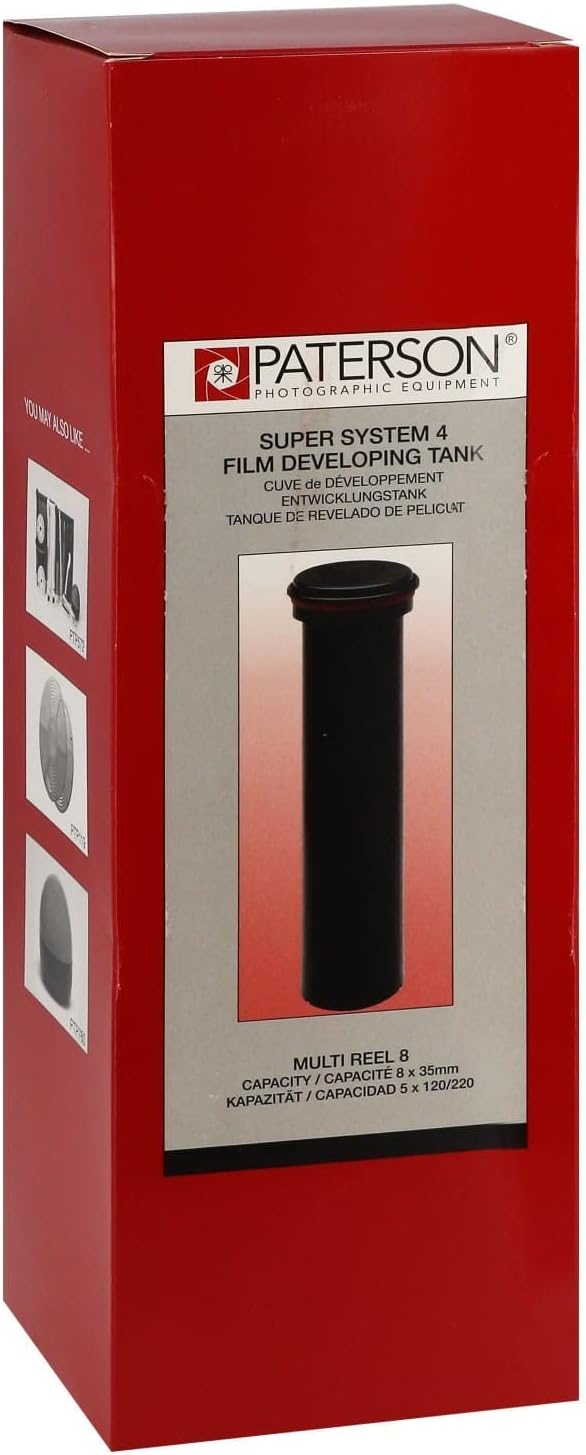 Paterson Multi Reel Film Developing Tank 8 Excluding Reels