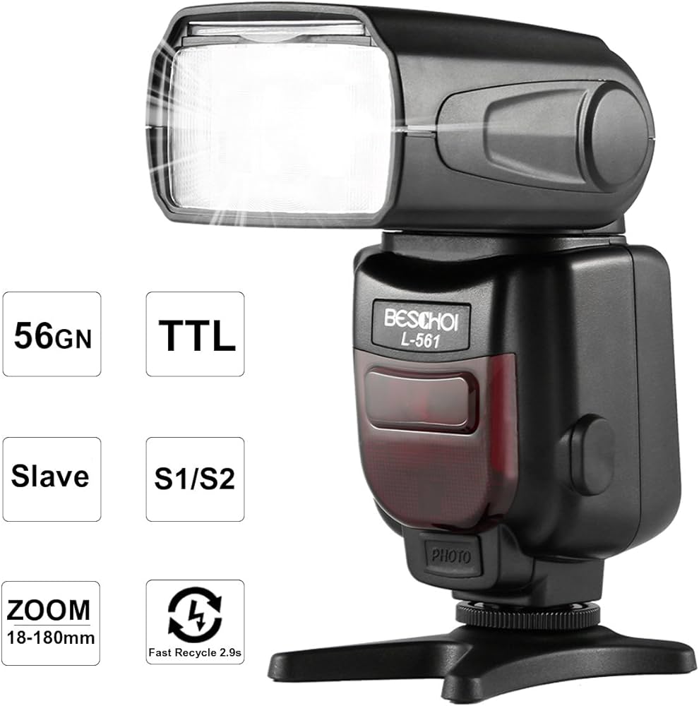 Beschoi L561 Speedlite Flash Canon On-camera Flash 822010001