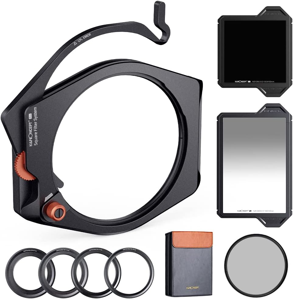 K&F Concept Pro Square ND CPL Filter Set (X-PRO Series)