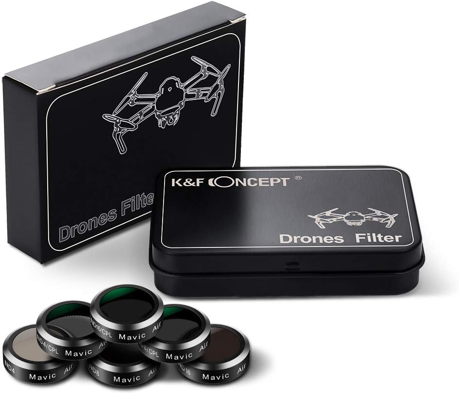 K&F Concept DJI Mavic Air Lens Filters (6 Pack)