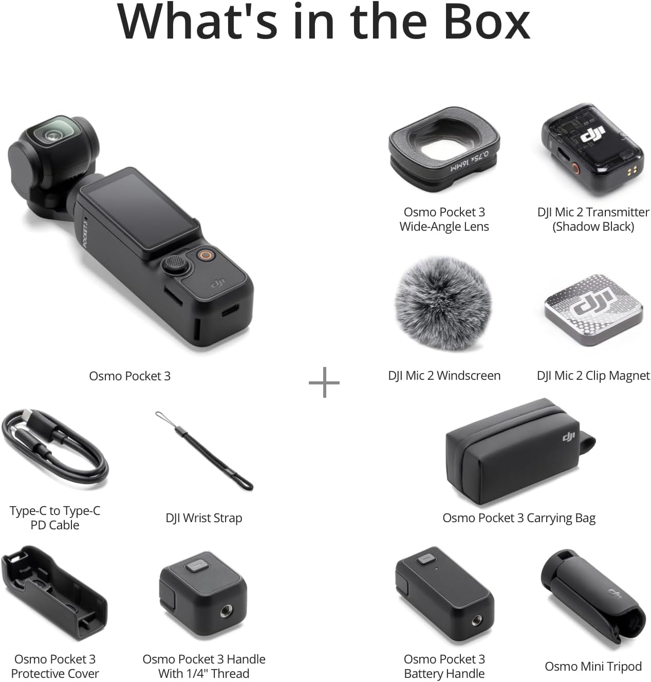 CLEARANCE DJI Osmo Pocket 3 Creator Combo Video Camera