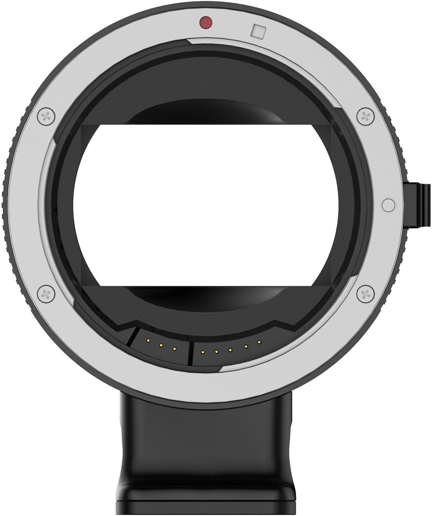 Image of Lens Mount Adapter, K&F Concept Auto Focus Electronic AF Canon EOS EF EF-S lens to Sony NEX E Mount Adapter Ring
