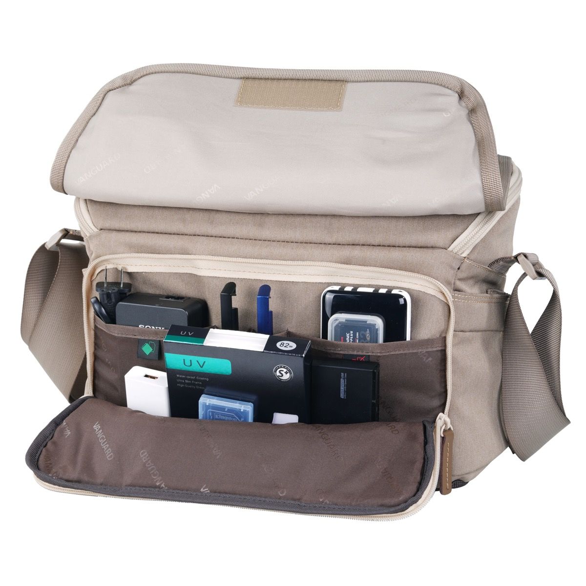 Vanguard VEO RANGE 32M BG Shoulder Bag - Stone