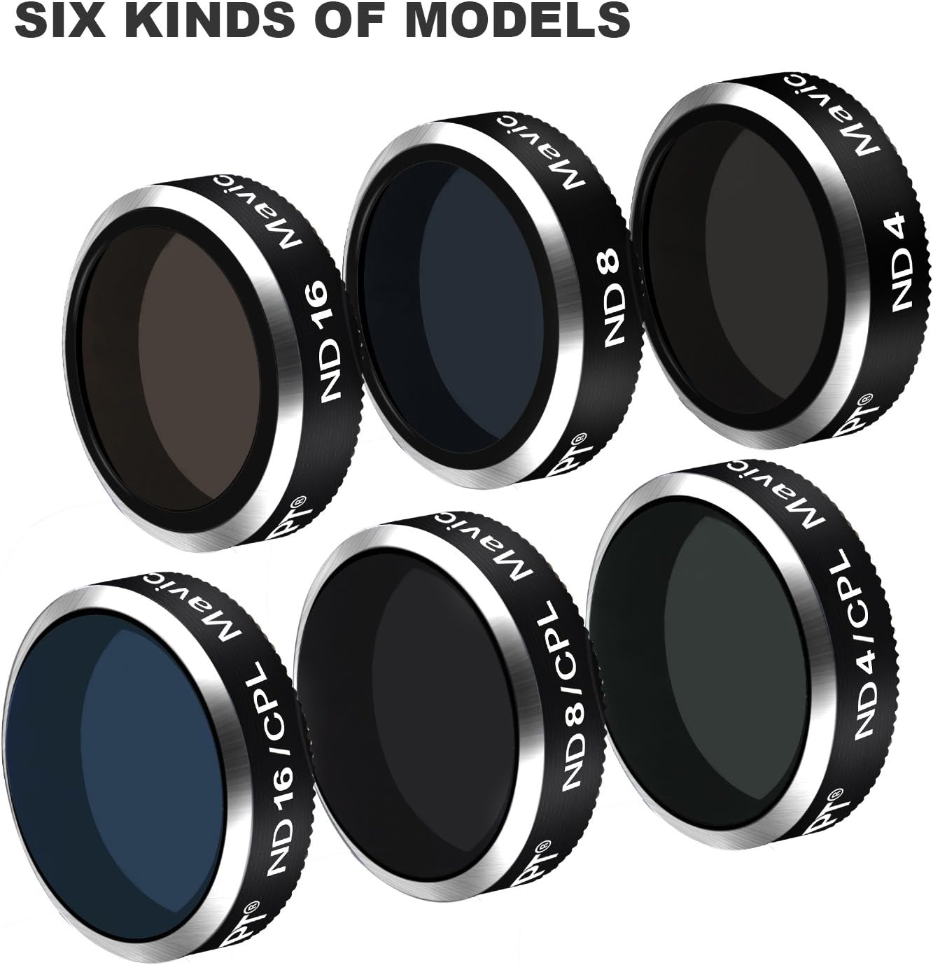 K&F Concept DJI Mavic Air Lens Filters (6 Pack)