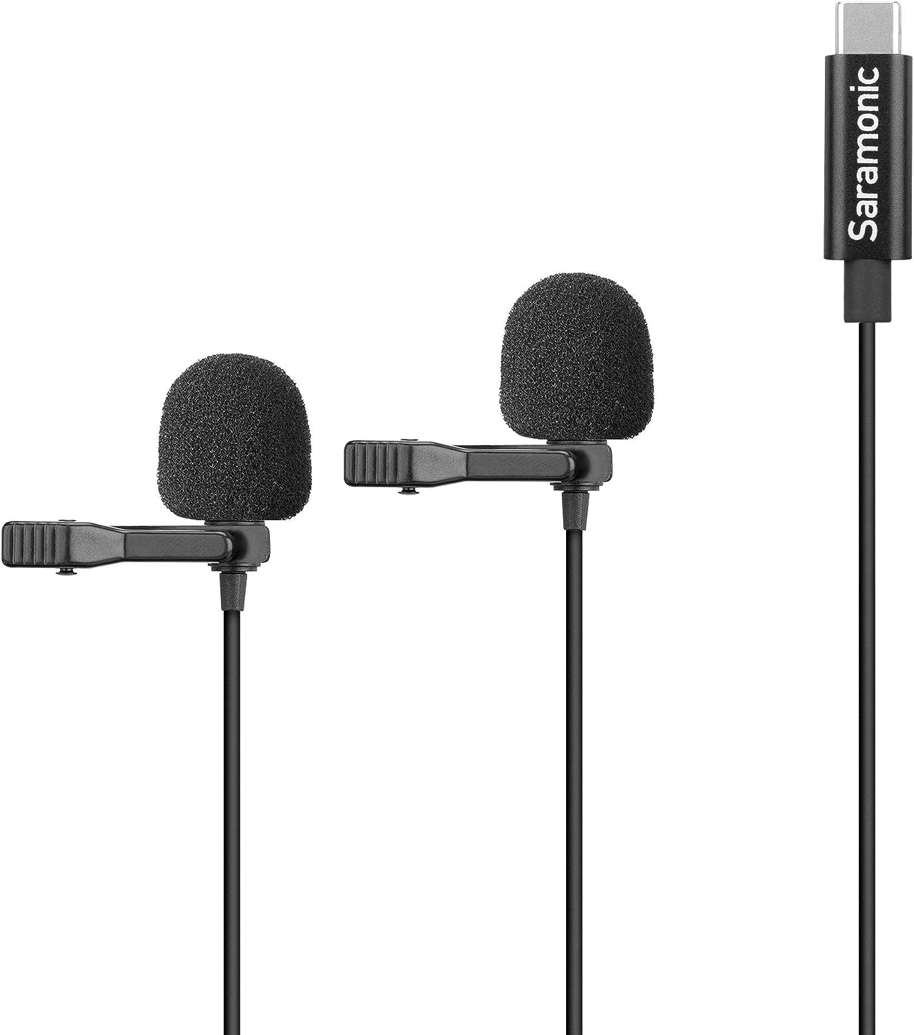 Saramonic LAVMICROU3 Family size: 2x Lavalier 19.7ft