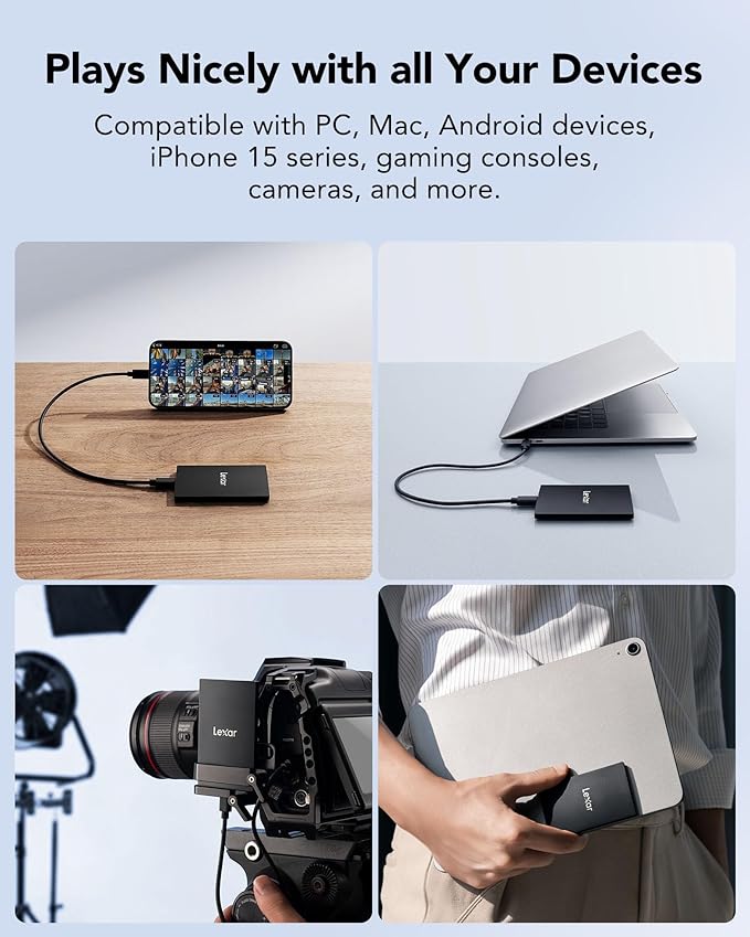 Lexar SL500 External SSD 1TB