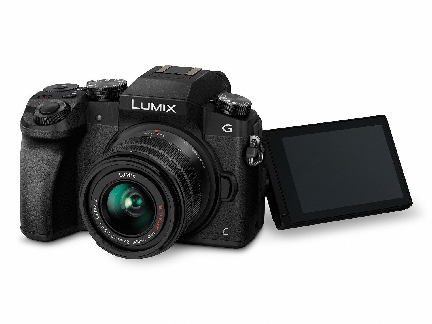 Product Image of Panasonic Lumix DMC-G7K Camera with 14-42mm Lens Black