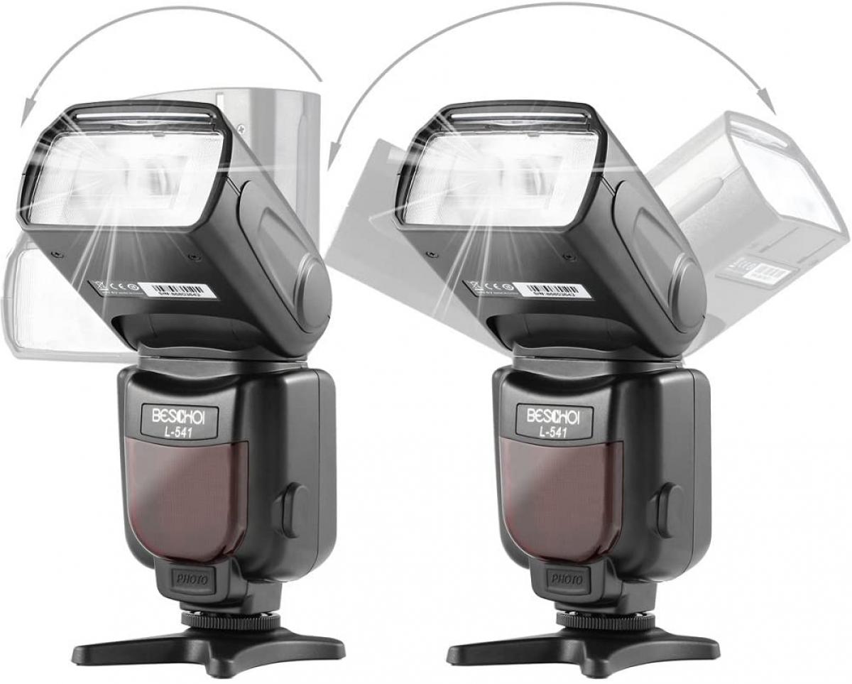 Beschoi L541 Speedlite Flash Universal On-camera Flash