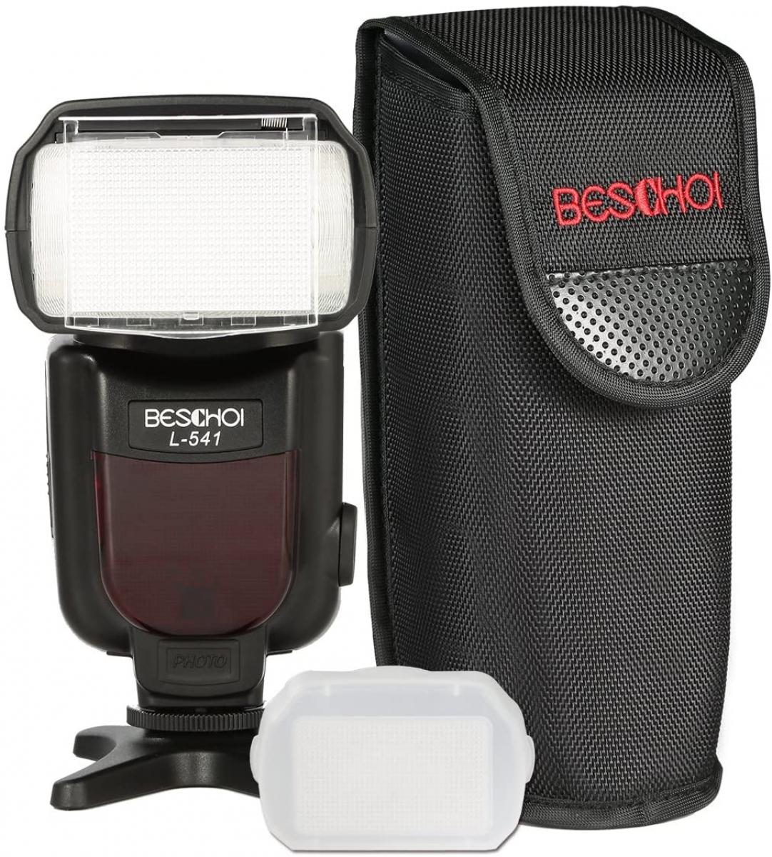 Beschoi L541 Speedlite Flash Universal On-camera Flash