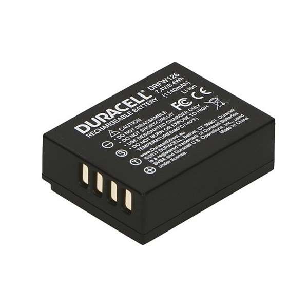 Duracell Camera Battery - Fujifilm NP-W126