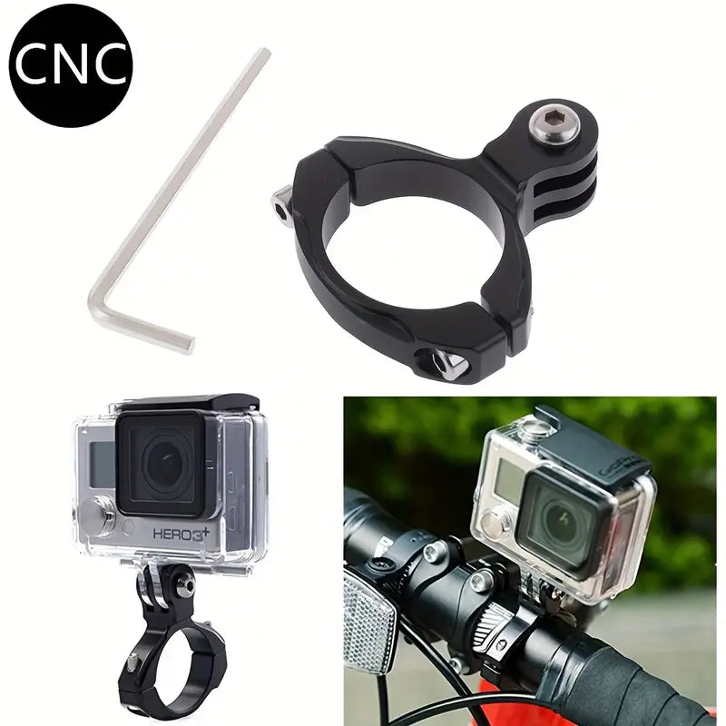 Action cam handlebar store mount